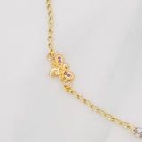Bracelet Espiga Figures 2.5 g / 9 3/4 in / 3 mm Yellow Gold 18K