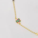 Bracelet Espiga Figures 2.5 g / 9 3/4 in / 3 mm Yellow Gold 18K