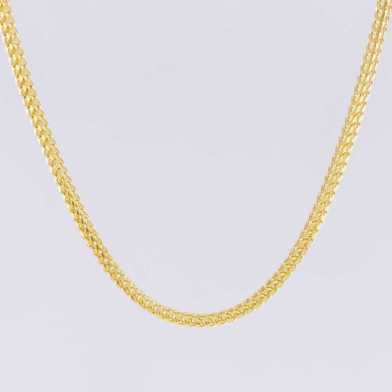 Cadena Franco 17g / 24 in / 1.85mm Oro Amarillo  18K