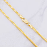 Cadena Franco 17g / 24 in / 1.85mm Oro Amarillo  18K
