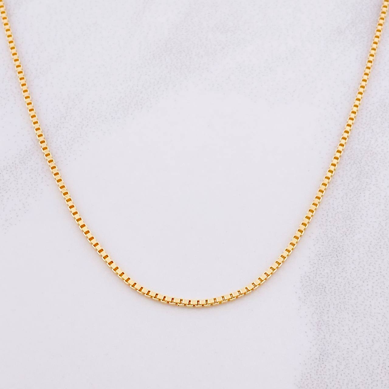 Venetian Chain 3.25g / 20 in / 1.45mm 18K Yellow Gold