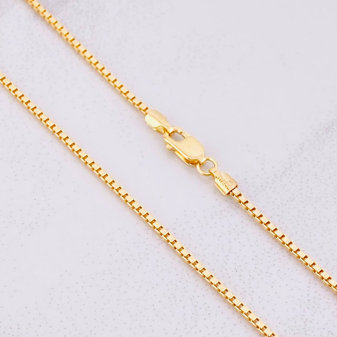 Venetian Chain 3.25g / 20 in / 1.45mm 18K Yellow Gold