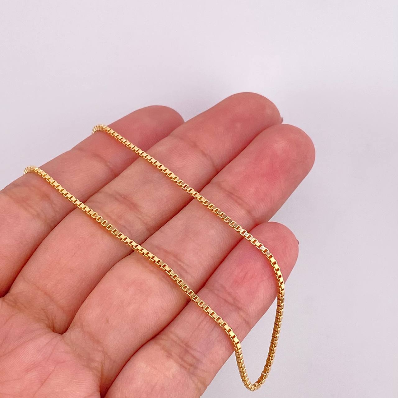 Venetian Chain 3.65g / 24 in / 1.45mm 18K Yellow Gold