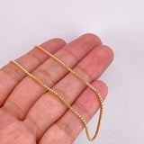 Venetian Chain 3.65g / 24 in / 1.45mm 18K Yellow Gold