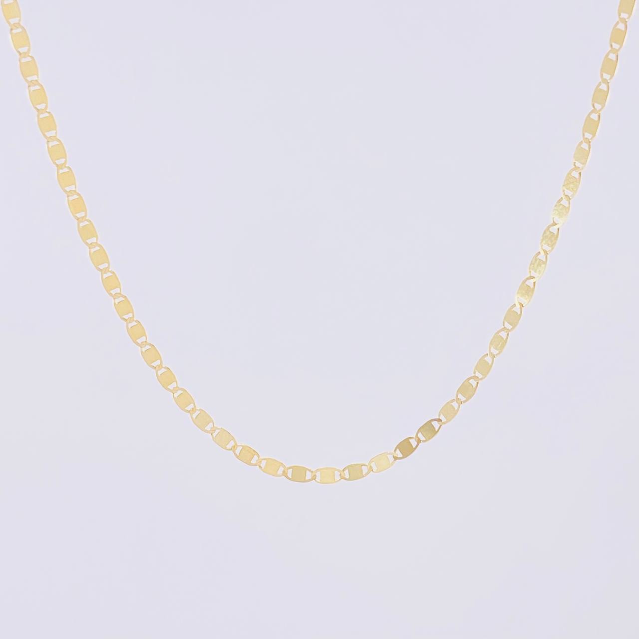 Flat Anchor Chain 1.9g / 18 in / 1.55mm Yellow Gold 18K