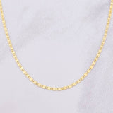 Flat Anchor Chain 1.95g / 18 in / 1.57mm 18K Yellow Gold