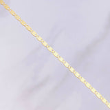 Flat Anchor Chain 2.05g / 18 in / 1.58mm 18K Yellow Gold