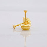 Topos Bisel 0.35g / in / 2.05mm Oro Amarillo 18K