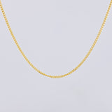 Mini Cuban Chain 4.8g / 20 in / 1.48mm 18K Yellow Gold
