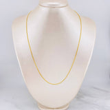 Mini Cuban Chain 4.8g / 20 in / 1.48mm 18K Yellow Gold