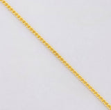 Mini Cuban Chain 4.75g / 20 in / 1.48mm 18K Yellow Gold