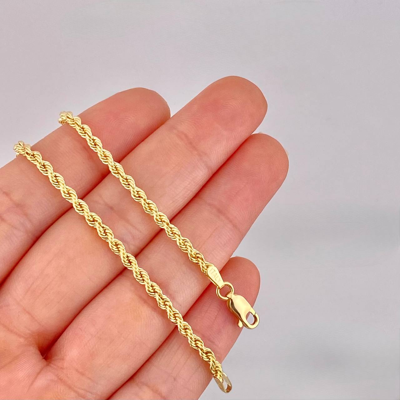 Rope Chain 6.15g / 24 in / 2.75mm Yellow Gold 18K