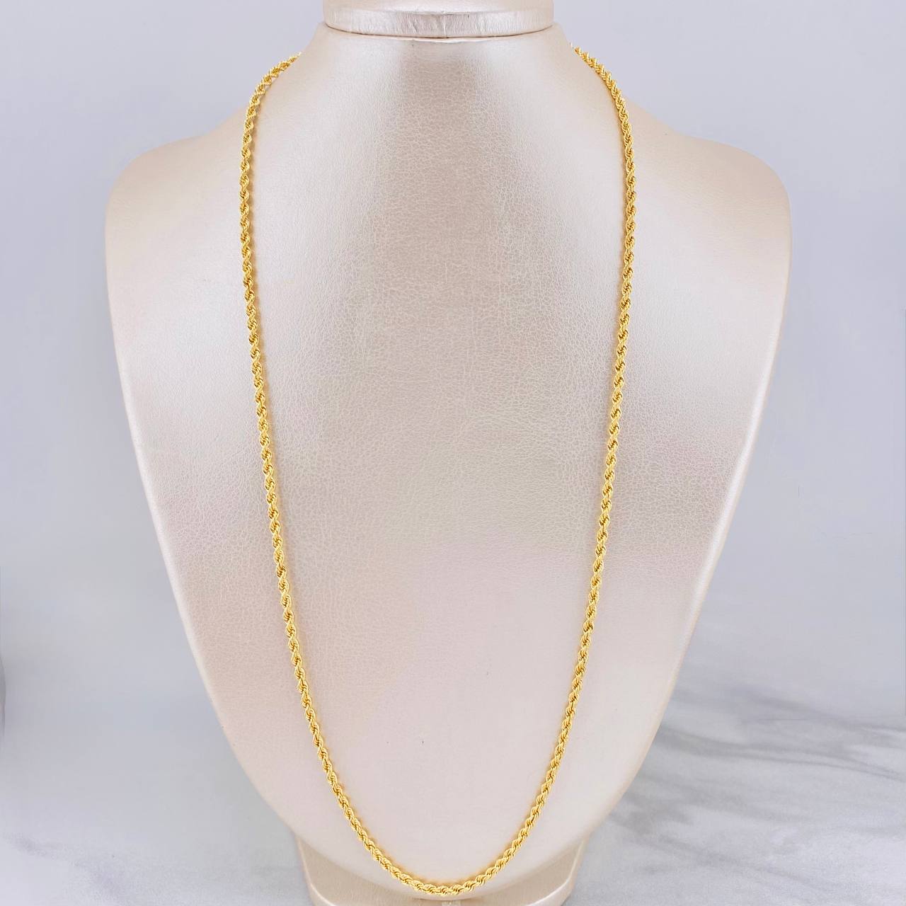 Cadena Lazo 6.2g / 24 in / 2.75mm Oro Amarillo 18K
