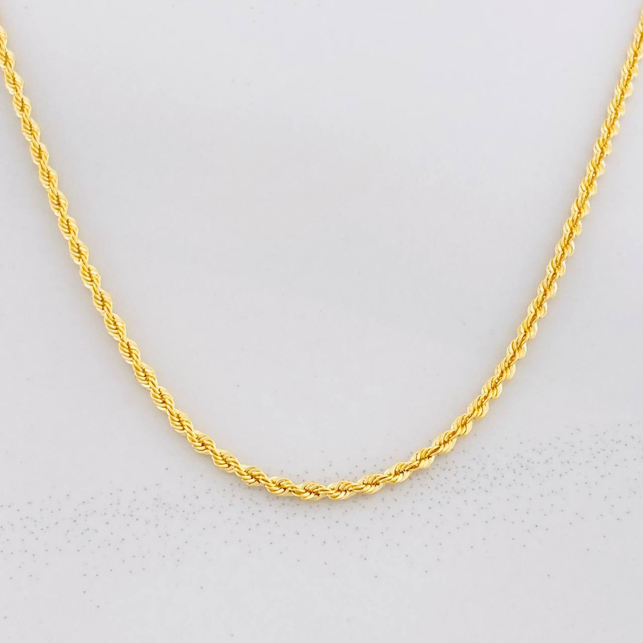 Rope Chain 2.15g / 24 in / 1.7mm Yellow Gold 18K