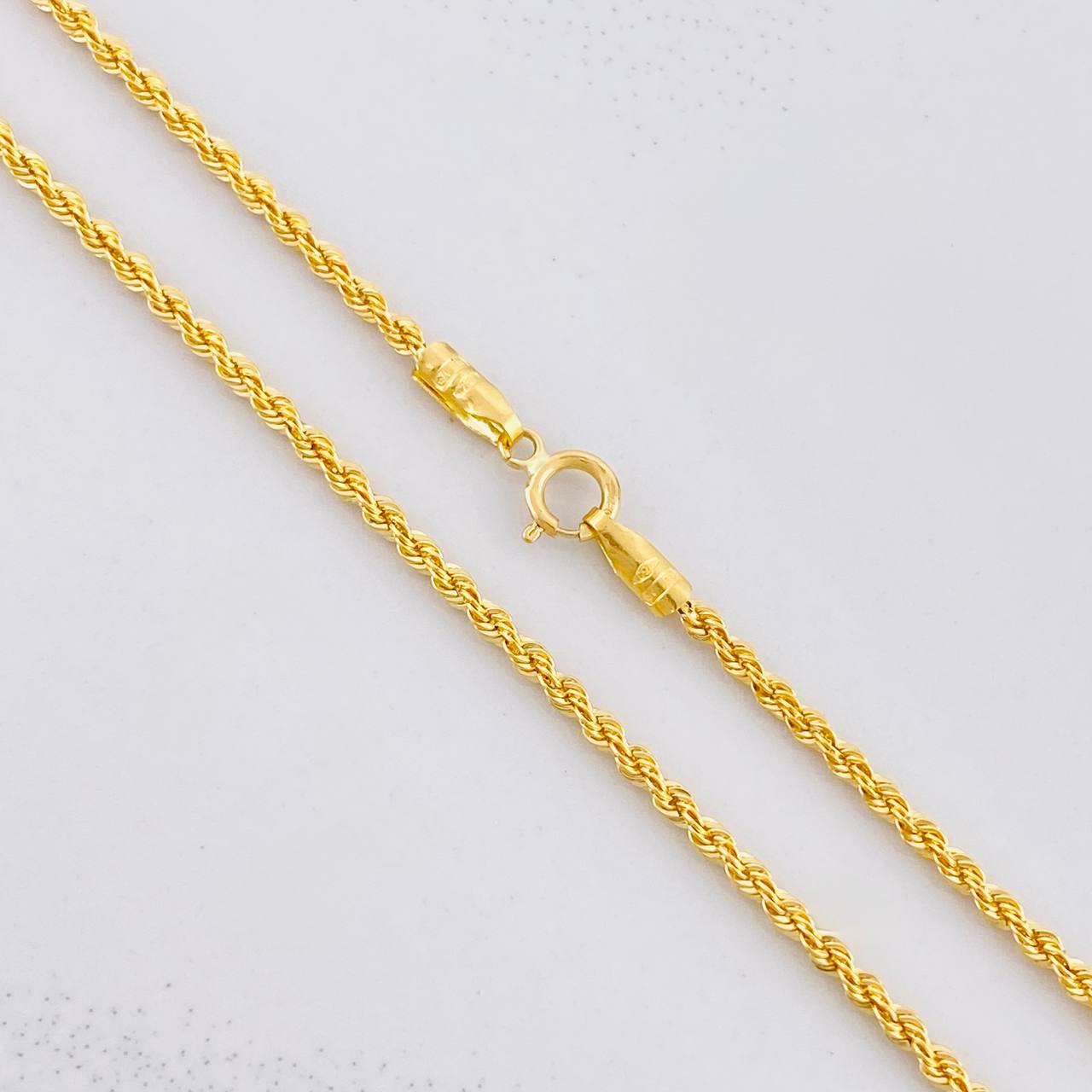 Rope Chain 2.15g / 24 in / 1.7mm Yellow Gold 18K