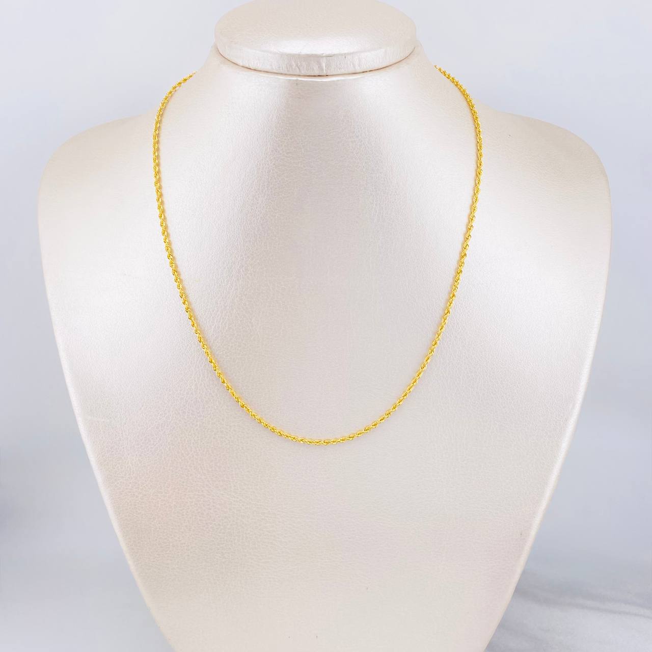 Rope Chain 3.65g / 16 in / 2.75mm Yellow Gold 18K