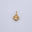 Clover Pendant 1.4gr / 1.7cm / 18K Yellow Gold Nac.Esp.