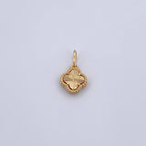 Clover Pendant 1.4gr / 1.7cm / 18K Yellow Gold Nac.Esp.