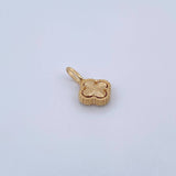 Clover Pendant 1.4gr / 1.7cm / 18K Yellow Gold Nac.Esp.