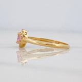 Anillo Halo 2 g / T6 3/4 Oro Amarillo 18K