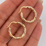 Hoop Earrings Majo 2.15gr / 2.3cm (0.9in) / 18K Gold $