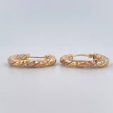 Hoop Earrings Majo 2.15gr / 2.3cm (0.9in) / 18K Gold $