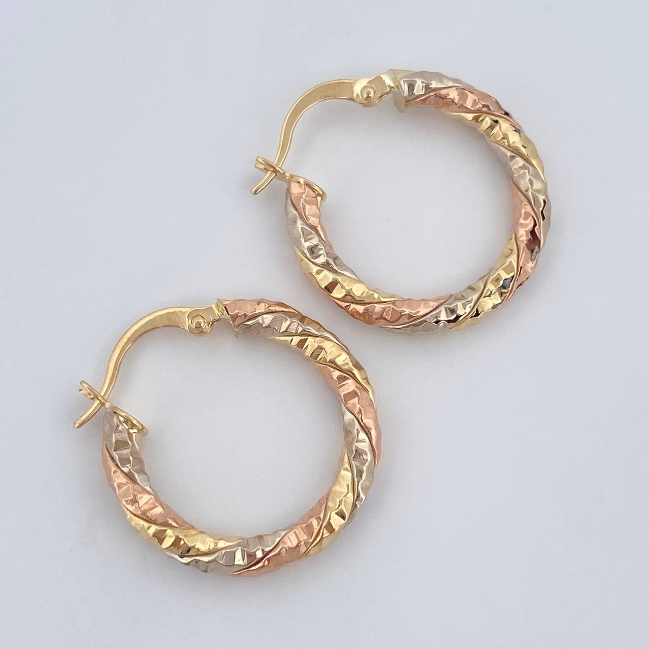 Hoop Earrings Majo 2.15gr / 2.3cm (0.9in) / 18K Gold $