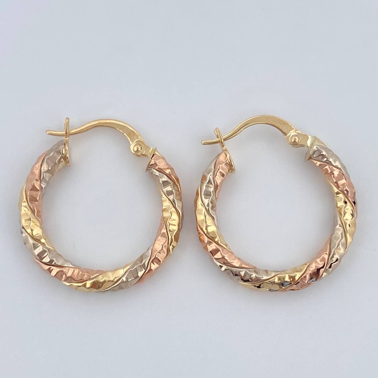 Hoop Earrings Majo 2.15gr / 2.3cm (0.9in) / 18K Gold $