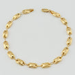 Pulso Rustico Corona 4.15gr / 7 3/4 in / 4.9mm Oro Amarillo 18K