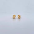 Topos Bola 0.45gr / 5mm Lisa Oro Amarillo 18K $