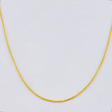 Cadena Franco 1.95 g / 17 3/4 in / 0.85 mm Oro Amarillo 18K