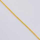 Franco Chain 2 g / 18 in / 0.85 mm Yellow Gold 18K