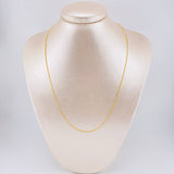 Cadena Franco 2.05 g / 17 3/4 in / 0.85 mm Oro Amarillo 18K