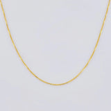 Cadena Veneciana 0.9 g / 40 cm / 0.55 mm Oro Amarillo 18K