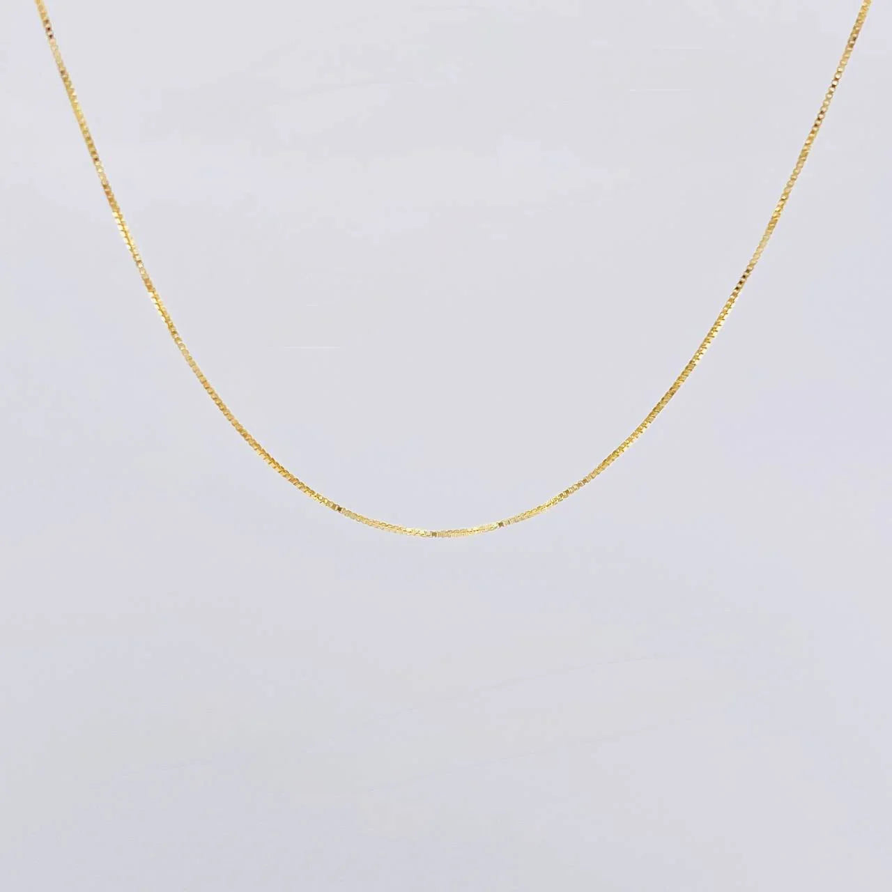 Cadena Veneciana 0.9 g / 40 cm / 0.55 mm Oro Amarillo 18K