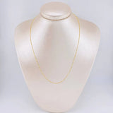 Cadena Veneciana 0.9 g / 40 cm / 0.55 mm Oro Amarillo 18K