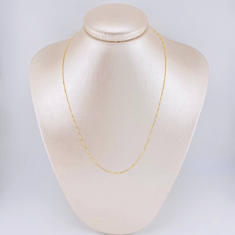 Cadena Veneciana 1.15 g / 17 3/4 in / 0.6 mm Oro Amarillo 18K