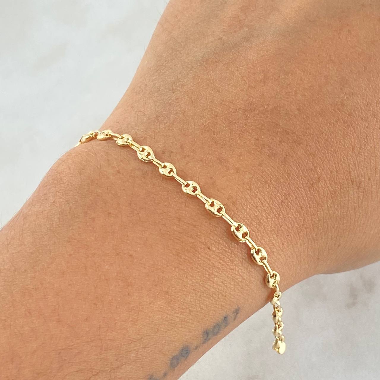 Pulso GC 2.05gr / 20cm / 3.2mm Oro Amarillo 18K *