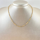 Cadena GC 4.25gr / 35cm / 3.2mm Lisa Tres Oros 18K