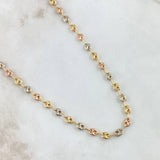 Cadena GC 9.25gr / 60cm / 4.2mm Lisa Tres Oros 18K