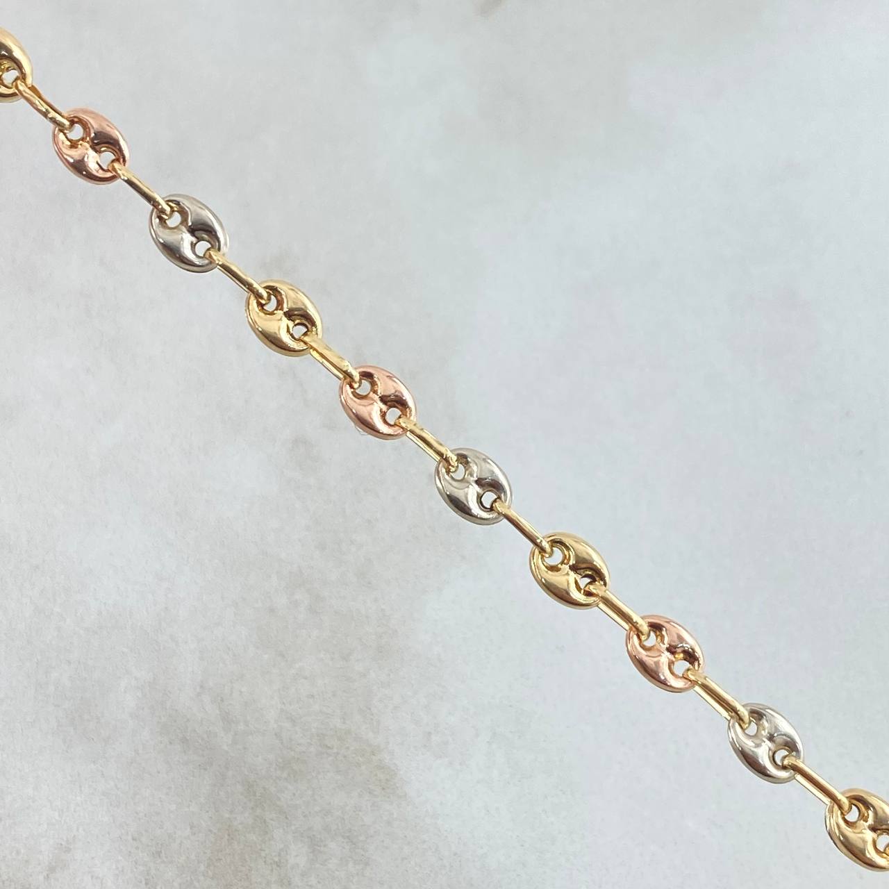 Cadena GC 9.25gr / 60cm / 4.2mm Lisa Tres Oros 18K