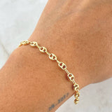 Pulso GC 3.7gr / 18.5cm / 4.6mm Liso Oro Amarillo 18K