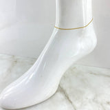 Tobillera China 1.45gr / 23cm / 1.5mm Oro Amarillo +1 18K *