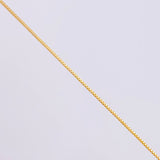 Set Cadena Veneciana + Dije Gc Esmeralda Pts 6 / 1.15 g / 17 3/4 in Oro Amarillo 18K