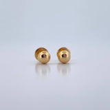 Topos Media Bola 0.45gr / 5mm Lisa Oro Amarillo 18K &