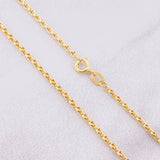 Cadena Rolo 2.35g / 20 in / 1.9mm Oro Amarillo 18K