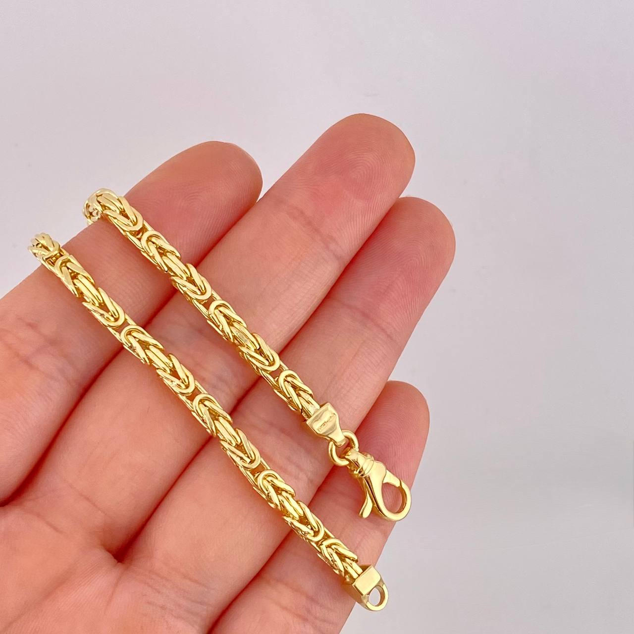 Peruvian Chain 29.45g / 24 in / 3.4mm Yellow Gold 18K