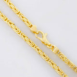Peruvian Chain 29.45g / 24 in / 3.4mm Yellow Gold 18K