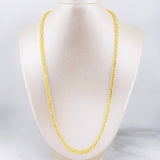 Peruvian Chain 29.45g / 24 in / 3.4mm Yellow Gold 18K