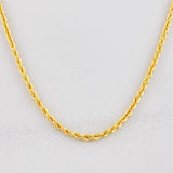 Cadena Lazo 3.9g / 24 in / 2.2mm Oro Amarillo 18K
